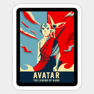 Aang Sticker